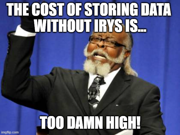 rocariedk's tweet image. Legacy storage eats your budget.
Hidden fees, unpredictable costs, endless scaling pain.
IRYS cuts it down by up to 90%.
That’s not just smart. That’s sustainable.

@irys_xyz #StorageCosts #SustainableStorage  
#DigitalEfficiency #CloudWaste