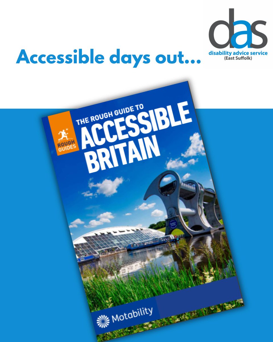 Planning an accessible outing? The Rough Guide to Accessible Britain has detailed access info. We can help with Blue Badge &amp; travel queries too: news.motability.co.uk/accessible_gui…
.
.
#Accessibility #InclusiveTravel