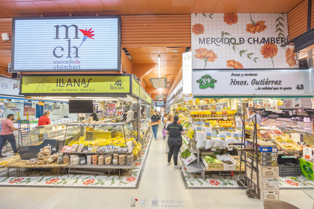 #FelizSabado !
Llegado el fin de semana es el momento perfecto para visitar tu mercado, sin prisas y con pausa, descubriendo, disfrutando y preservando nuestro patrimonio alimentario 👏👏👏👏
Comprar on line👇
comercio.mercadodechamberi.es
#Chamberí 
Subvencionado por el Ayto de Madrid