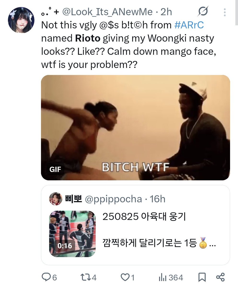 ARrCVTS's tweet image. 🚨 | Please go mass report @/Look_Its_ANewMe for inciting hate towards 🐱 and the group.