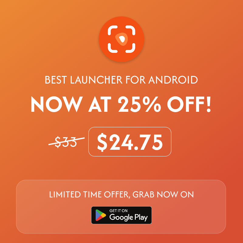 AppPhocus's tweet photo. Community Special: Lifetime Launcher Membership at 25% OFF!

We’re giving back to our amazing community! For a limited time, unlock lifetime access to the Best Android Launcher at an exclusive 25% discount. https://t.co/5qBrWWQ4n1