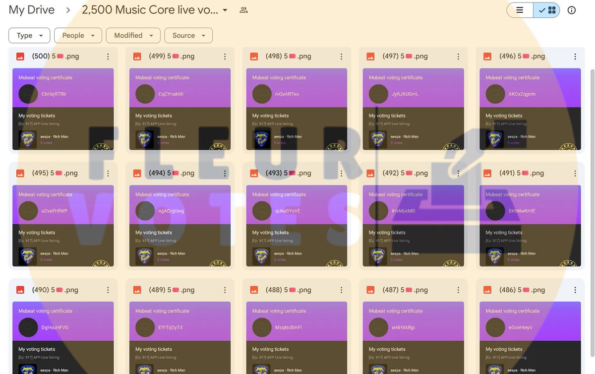 fleurvotes's tweet photo. 🗳️ MUBEAT — Music Core Live Vote
sᴏʟᴅ to an ᴀɴᴏɴʏᴍᴏᴜs MY
2,500🎟️ MuCore live voting tickets dröpped for #aespa
#fleursproofs https://t.co/w2nBS1Dq3k