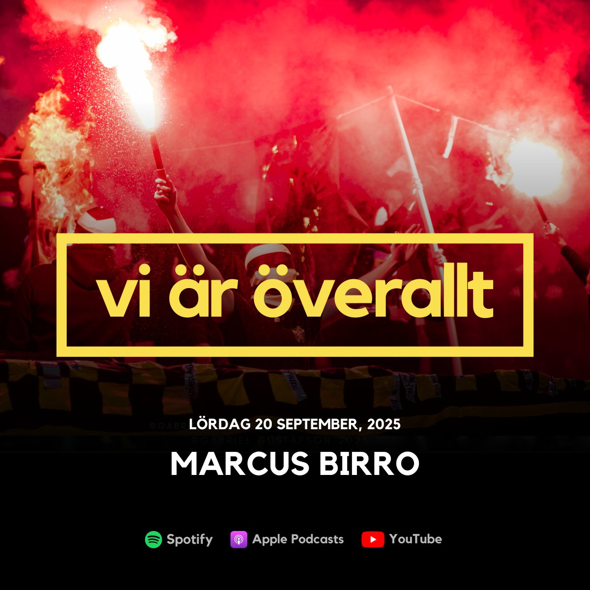 Dagens avsnitt gästas av Marcus Birro och vi pratar om polisens nya giv att inte bryta matcher, fotbollen som en subkultur, hur han ser på AIK, varför han älskar Per Karlsson och mycket mer.

🎙️ Spotify: open.spotify.com/episode/7eweDF…

🎥 YouTube: youtube.com/watch?v=EFJKYh…

🎧 Apple: