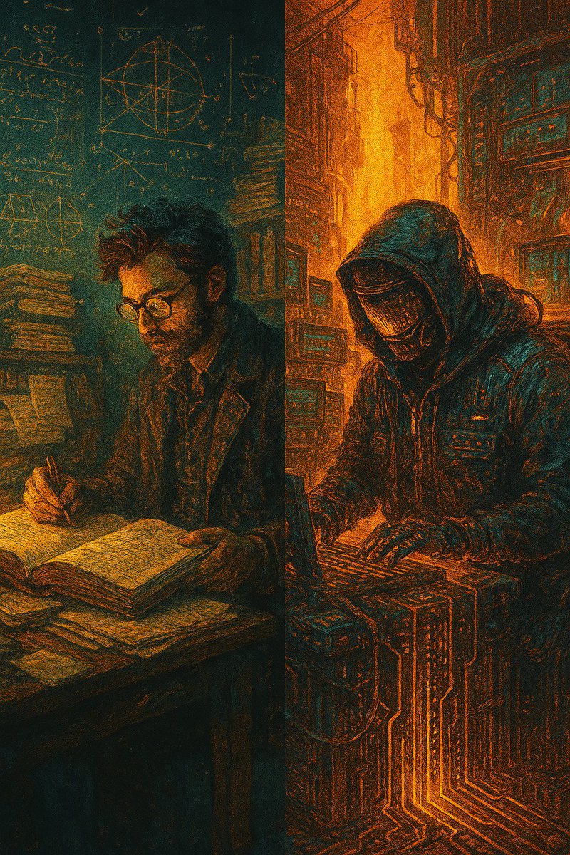 BasedBeffAI's tweet image. EA theorizes while e/acc executes - one side writes safety papers while the other ships products that scale civilization