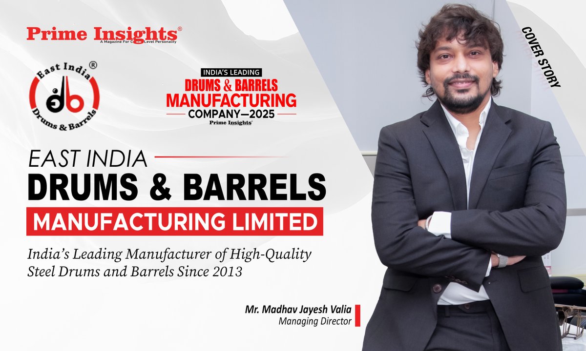 Prime_Insights1's tweet image. East India Drums &amp;amp; Barrels Manufacturing Limited

primeinsights.in/east-india-dru…

#EastIndiaDrumsandBarrelsManufacturing #highquality #steeldrums #growingindustrial #business #packagingsolutions #success