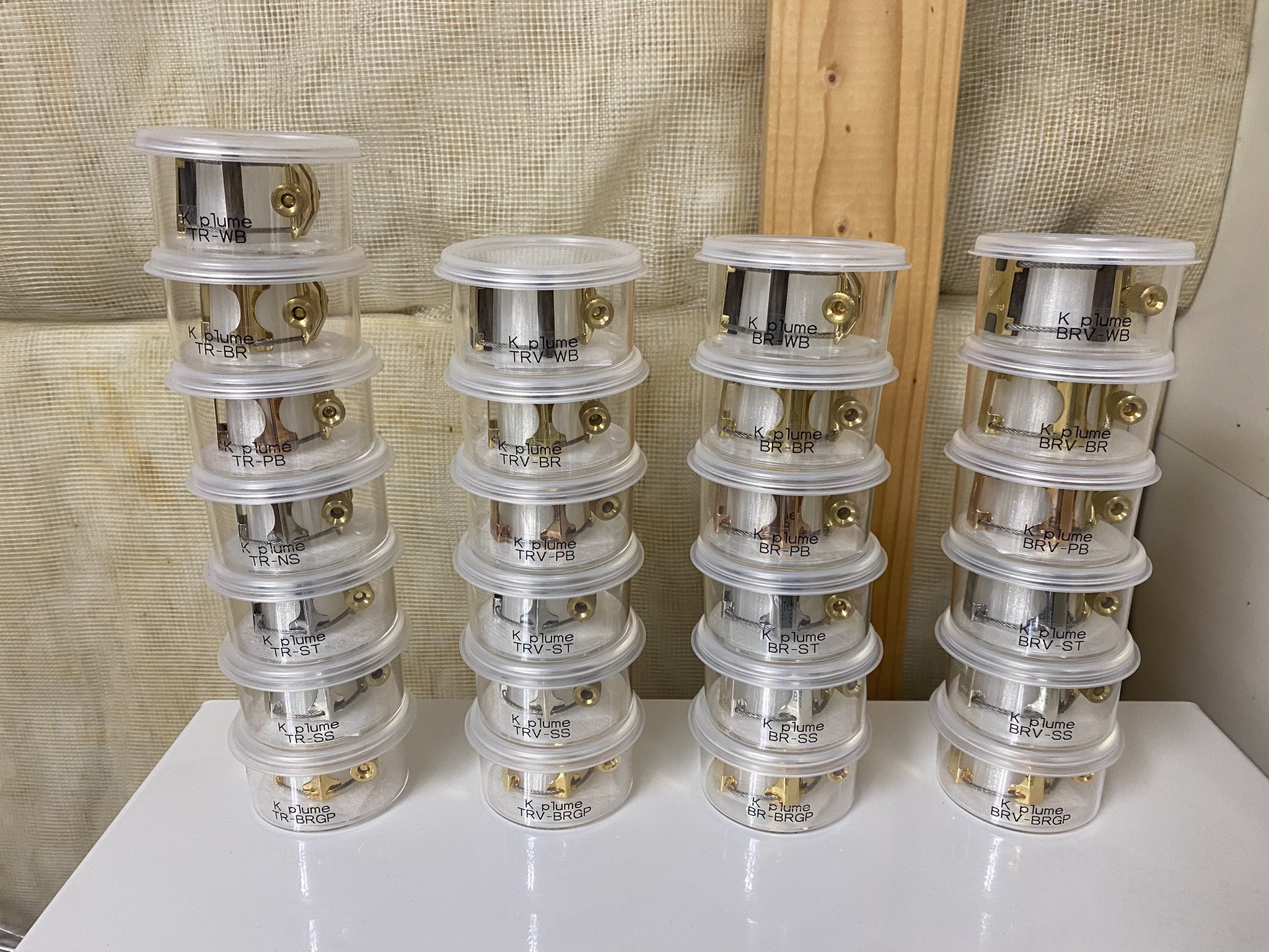 Kplume 銀製プラチナメッキ テナーガーデラメタル用 Kplume 銀製プラチナメッキ テナーガーデラメタル用 K Plume