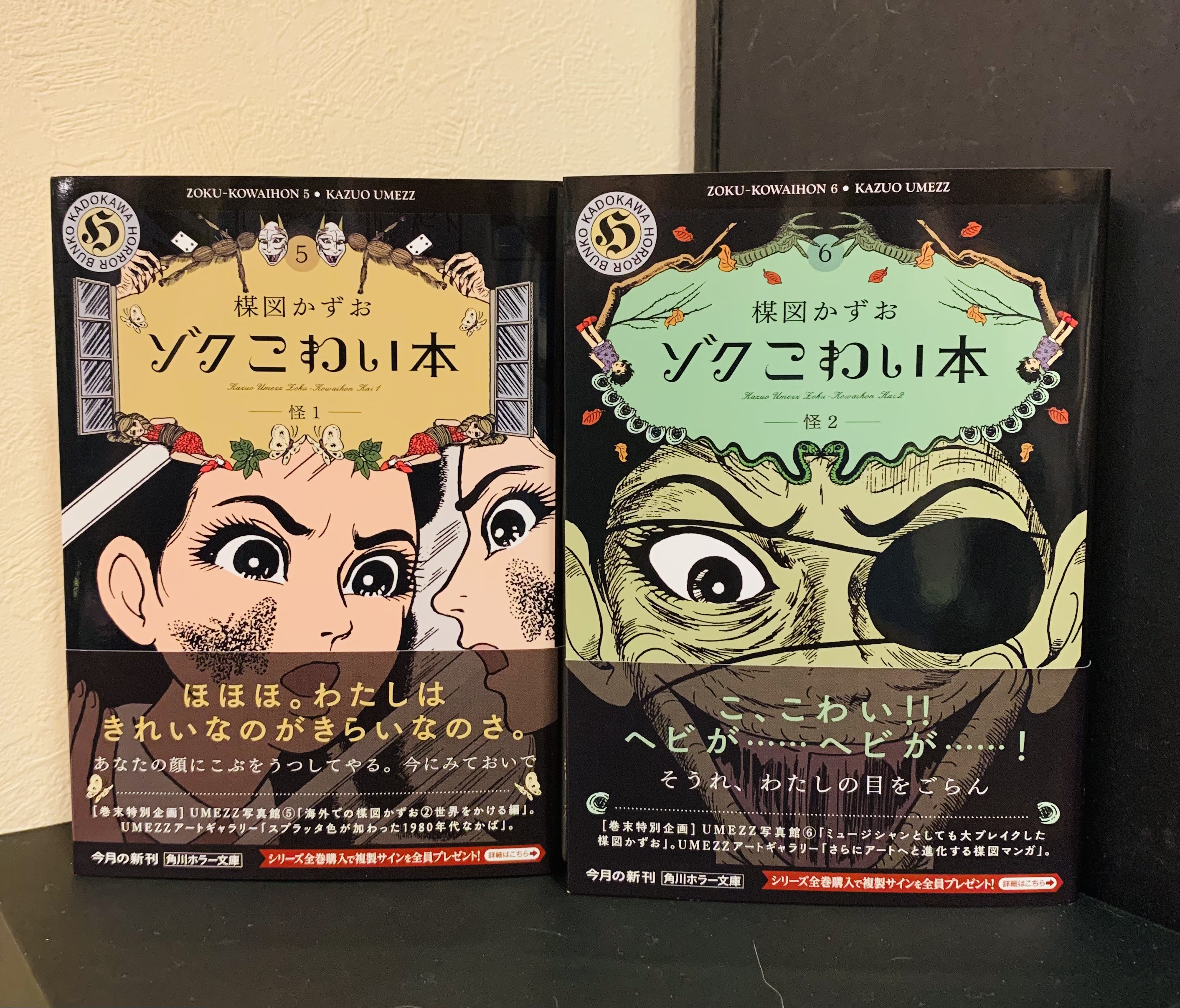 【超希少】長編コミック傑作集 憑かれた主役　楳図かずお 楳図かずお27年ぶりの新作をいち早く公開！付録は、“楳図が