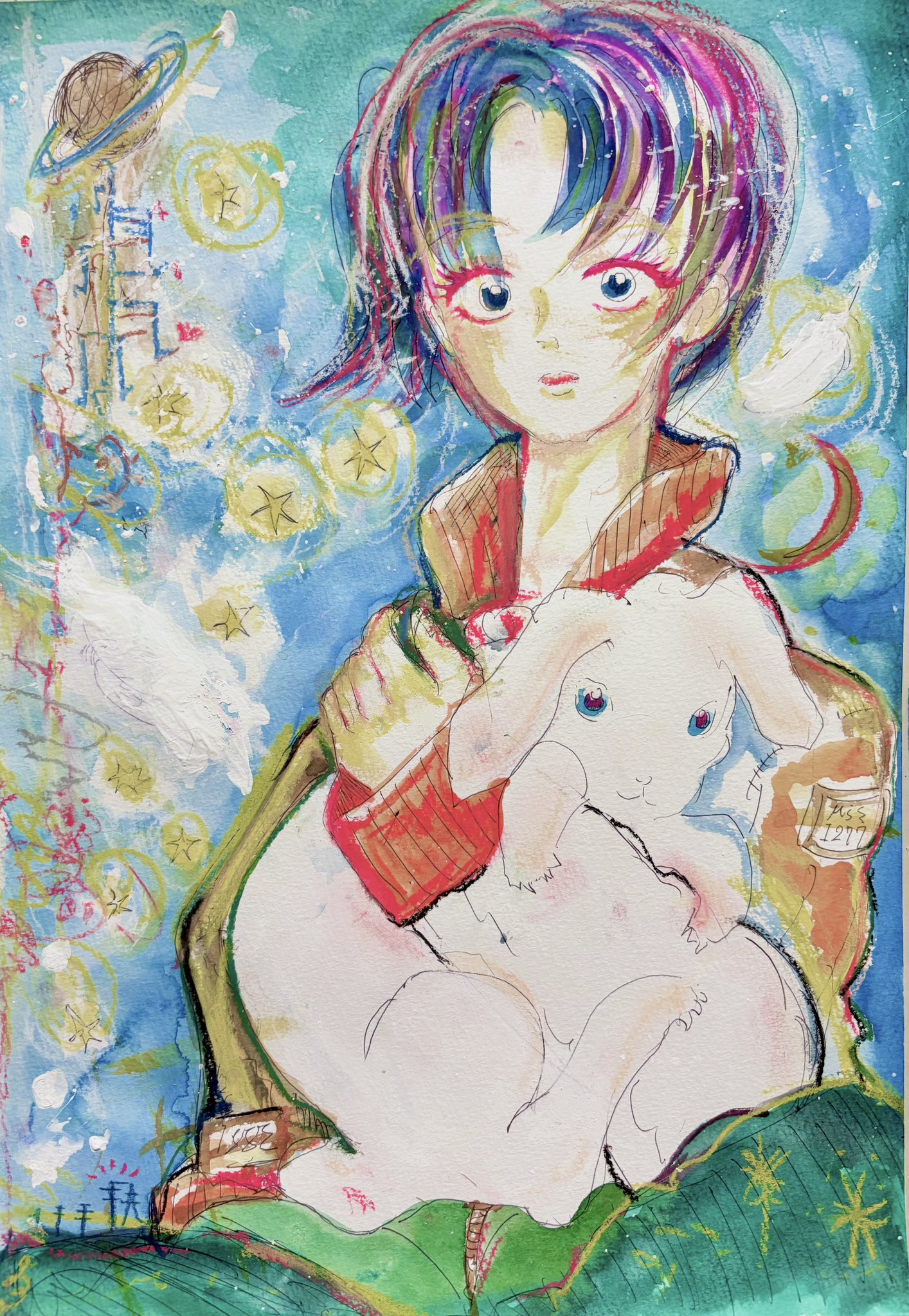 絵画 ★ちゃ-さん★ 灯し火 887 F10 しのうじ🐣GSF02 on X: 