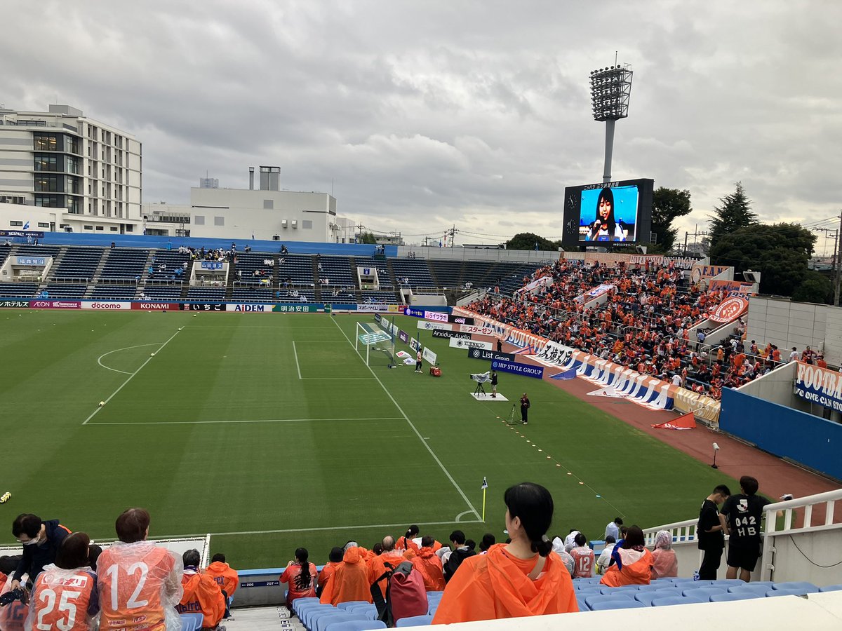 着弾 #新潟サポ横浜遠征