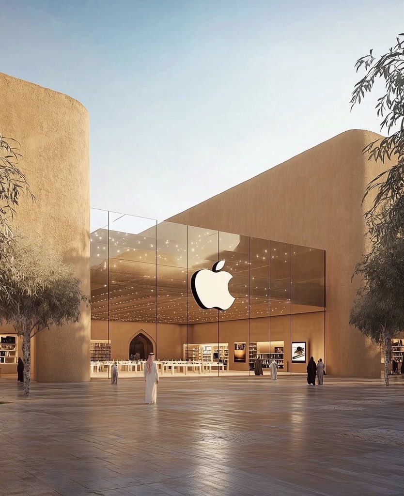 Just found out UAE is the only Arab country with official Apple Stores!

Apple just confirmed its first Saudi flagships are coming in 2026, starting with Diriyah 🇸🇦
