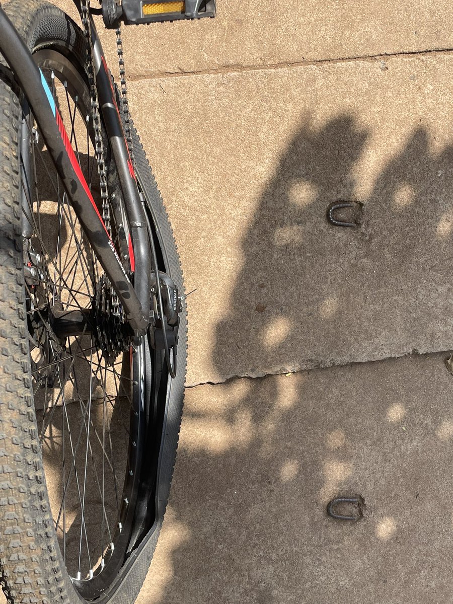 MKayisire's tweet photo. Early start, picked up the bike from #TheRideBikeShop, feeling ready… then boom 💥 puncture mid-warmup. Walked 2km pushing the bike. It’s in the shop now—fingers crossed for a quick fix! 🚴♂️🤞
#SocialRide
#UCIWorldChampionship2025
#UCIKigali2025 https://t.co/0XNuiN9TS6
