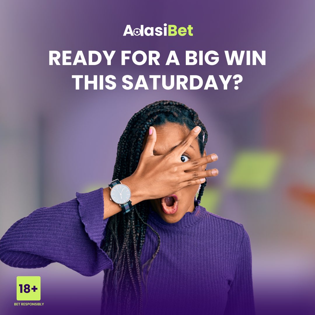 adasibet's tweet photo. Join the thrill, feel the rush, and place your winning bets today!
๐ Itโs your moment to shine, letโs cash in big and make this Saturday unforgettable!
#BetSmart #SaturdayVibes #AdasiBet #ThrillOfTheGame #MoreWin https://t.co/YQkeFrHZSF