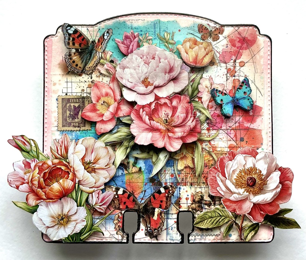 Here are my first two samples created with the new September floral collection from Autour de Mwa and AALL &amp; Create.
#aallandcreate #papercrafting #creativity #crafting