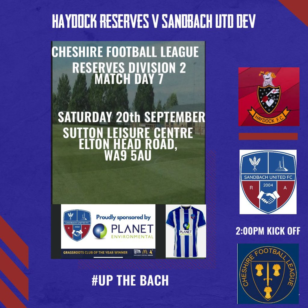 Sandbach United Development Squad tweet media