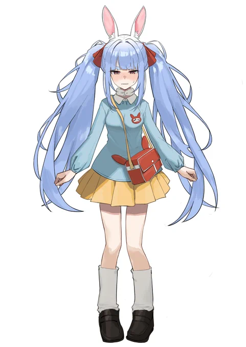 思いついちゃったからしゃーないぺこ #兎田ぺこら新衣装予想 #ぺこらーと