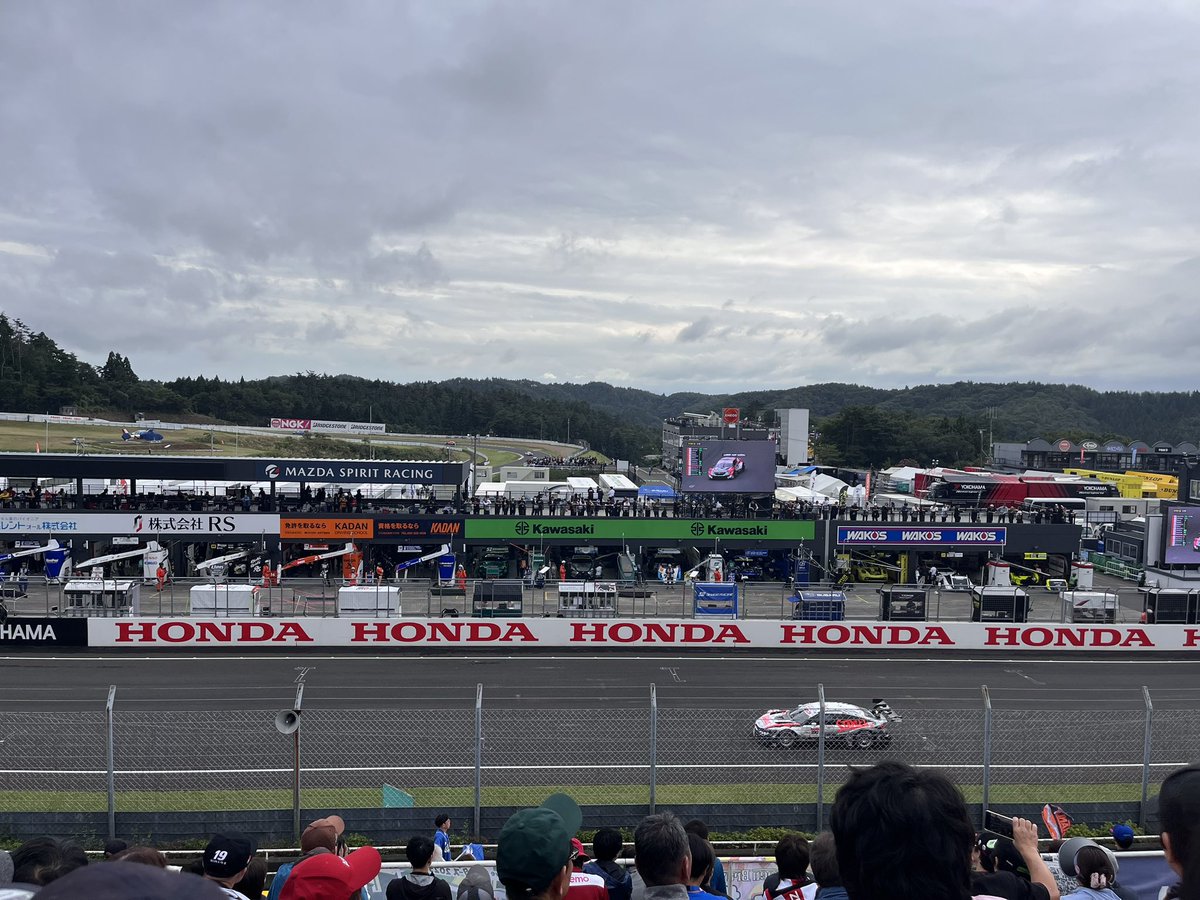 あいかちゃんとSUGO GT‼️