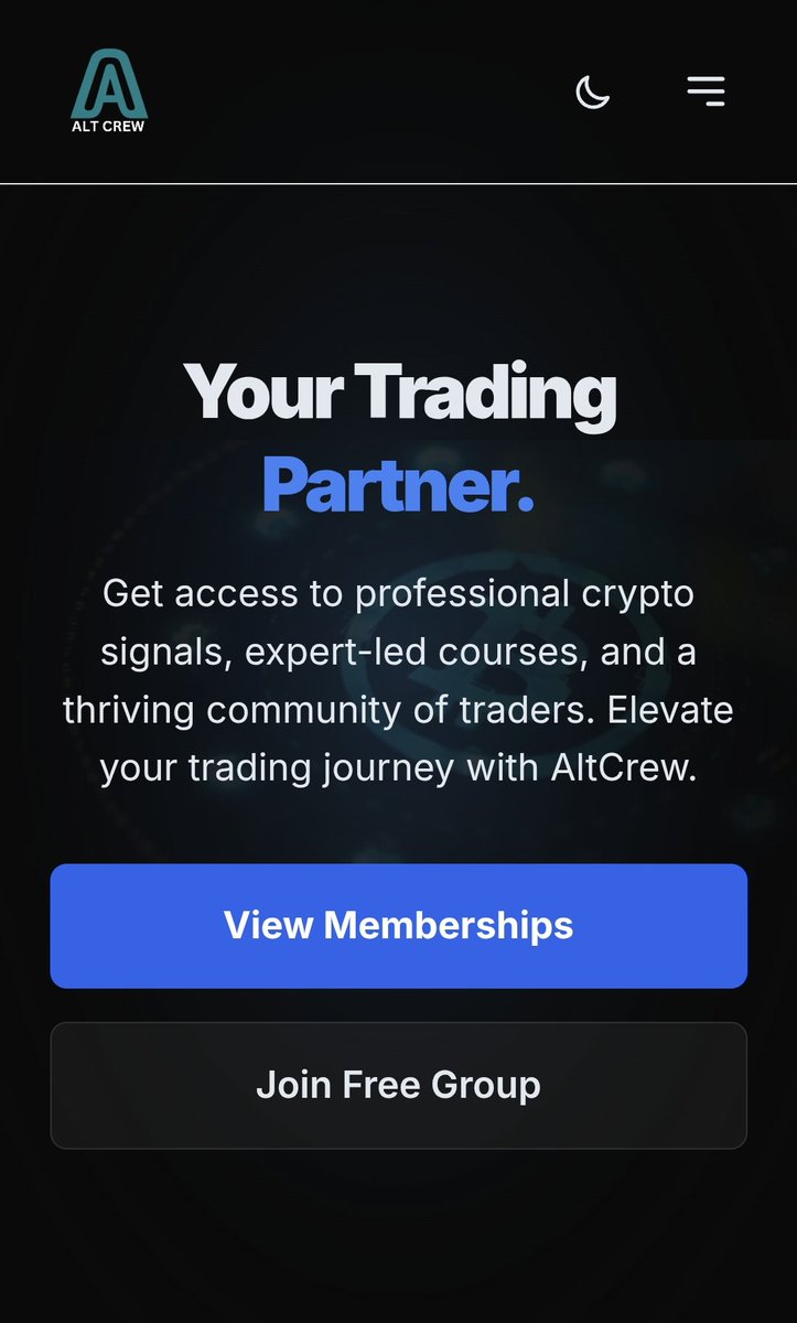 joinaltcrew's tweet photo. Just in case you don't know our updated website is LIVE!
β
Premium Market Updates & Courses now on-site (no more Discord)
β
Portfolio Tracking added β huge feature!
π Get 10 DAYS FREE Premium with code CONGO at π https://t.co/V2w3A6AAMf
#Bitcoin #Crypto #AltCrew #Trading https://t.co/fTZtEHWzfb