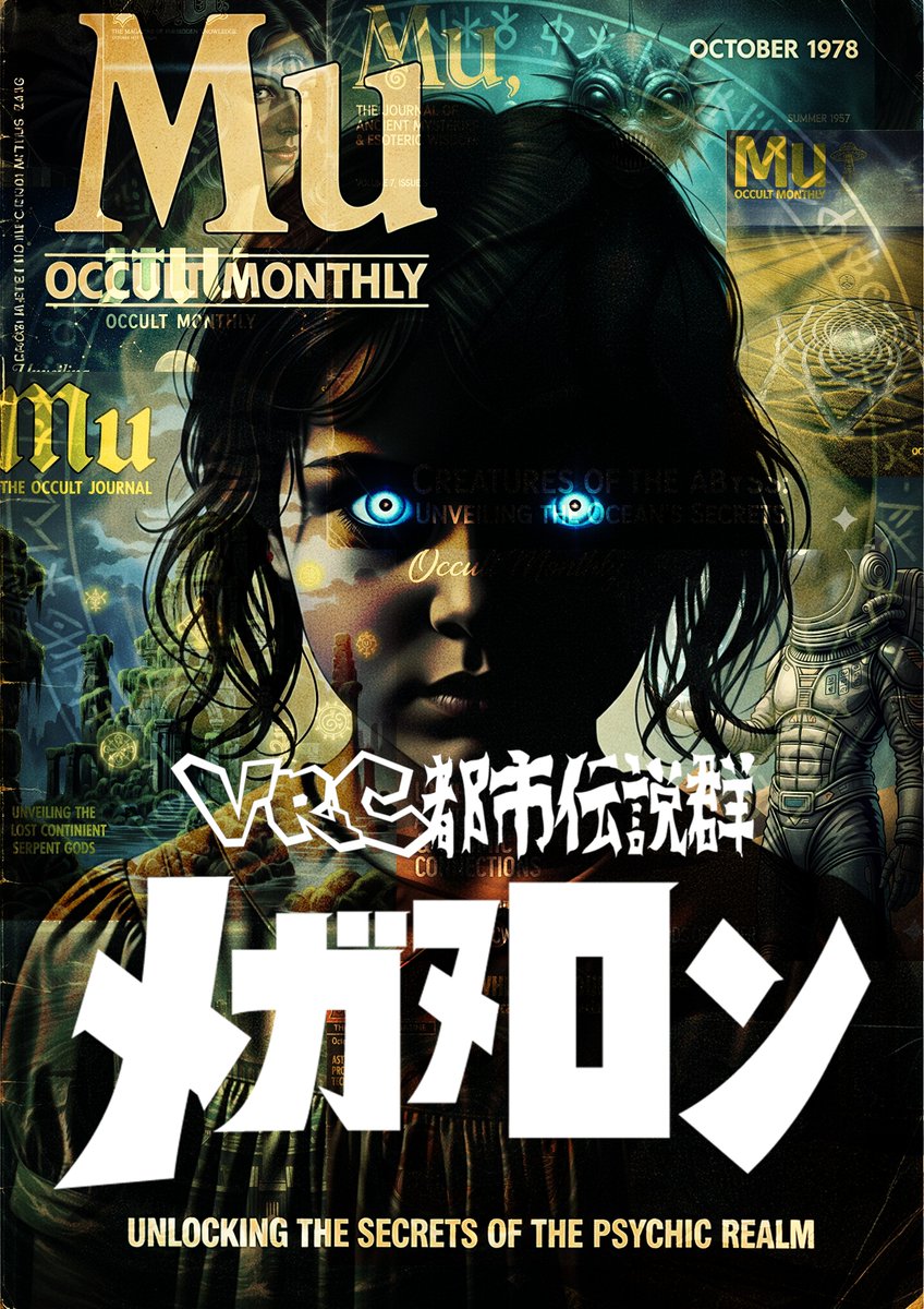 ◤ VRC都市伝説群 メガヌロン◢|VMN tweet media