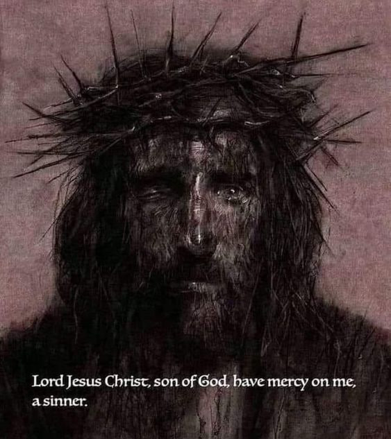 trad_west_'s tweet photo. Lord Jesus Christ, Son of God, have mercy on me a sinner https://t.co/x5ehYc4dXe