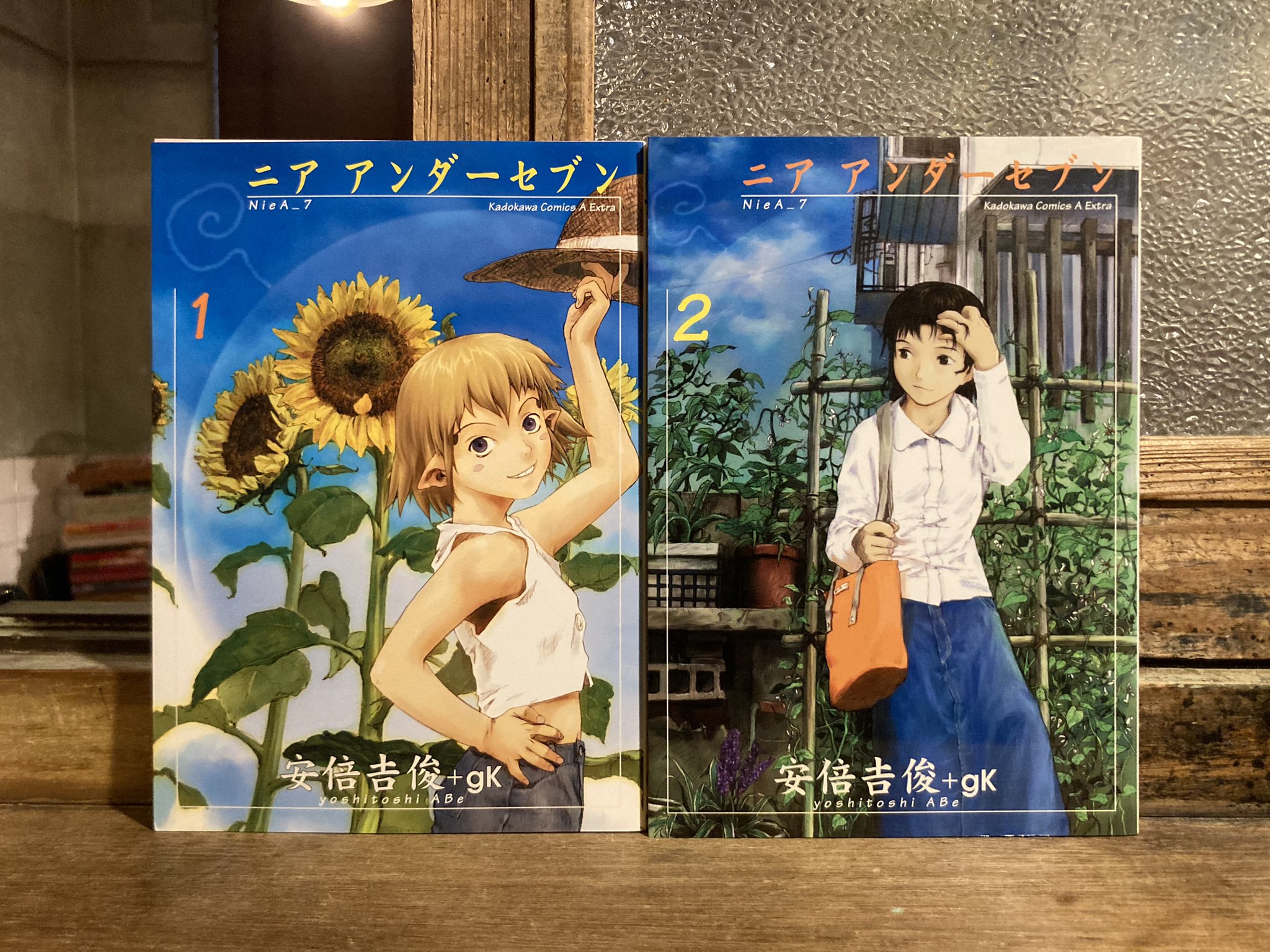 NieA_7　ポスター　安倍吉俊　ニアアンダーセブン　アニメ NieA_7』ポスター 安倍吉俊 ニアアンダーセブン ニア まゆ子