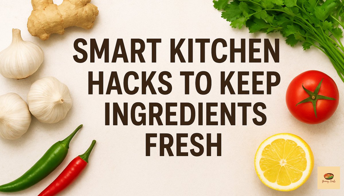 GoWomaniyaBlog's tweet image. Tired of Veggies Wilting &amp;amp; Herbs Going Bad Too Soon? Discover 20 Smart Kitchen Hacks to Keep Ingredients Fresh and Cut Food Waste.

Read here: tinyurl.com/33dyb92w

#FoodStorage #FreezerTips #KitchenHacks #ReduceFoodWaste #HomeCooking