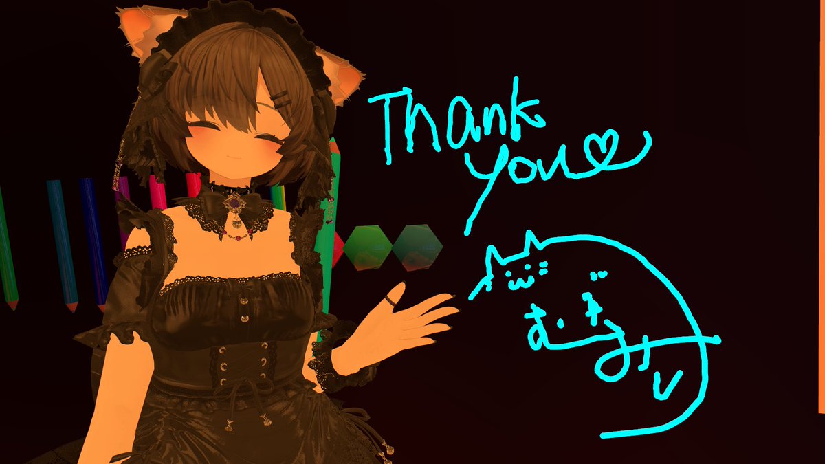 昨夜はvrchatにてラルトレ営業、ありがとうございました✧‧˚
きてくださる皆さまに感謝です、こちらが元気をもらえちゃいますのです(つω`*)✨
#ラルトレ