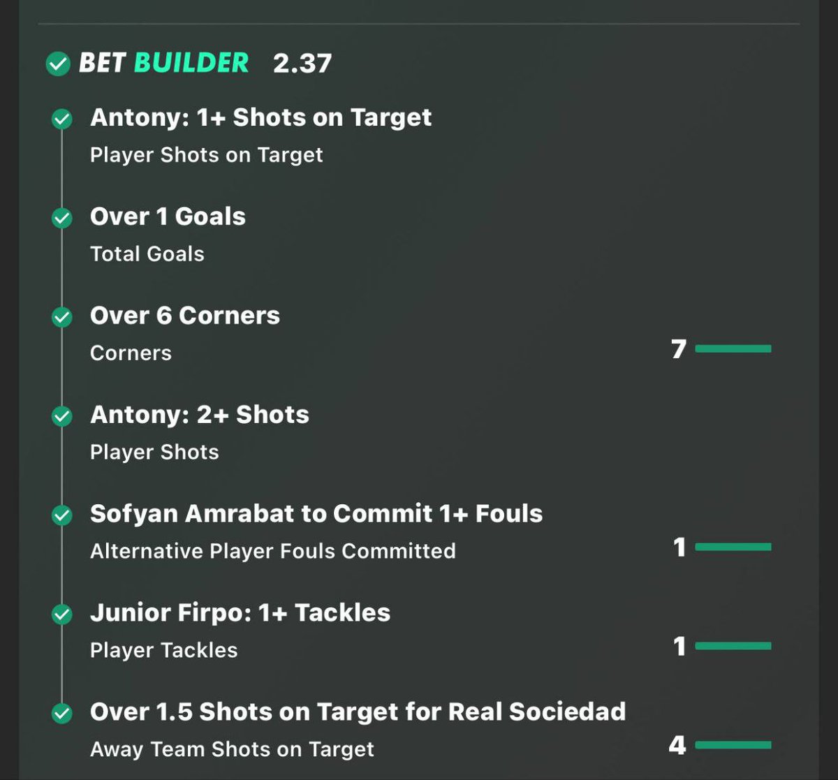 THE BET BUILDER - UNSTOPPABLE  🏆🔥