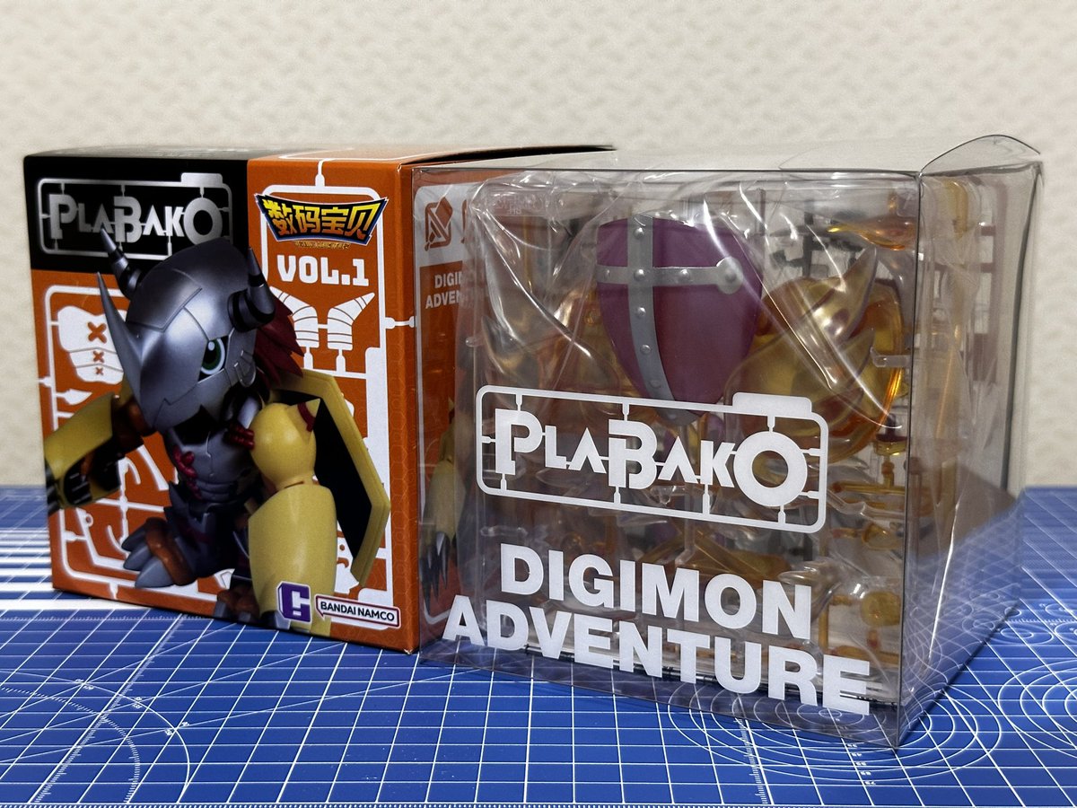 全8種+シクレのランダムな中国限定デジモン組立てキット！ PLABAKO