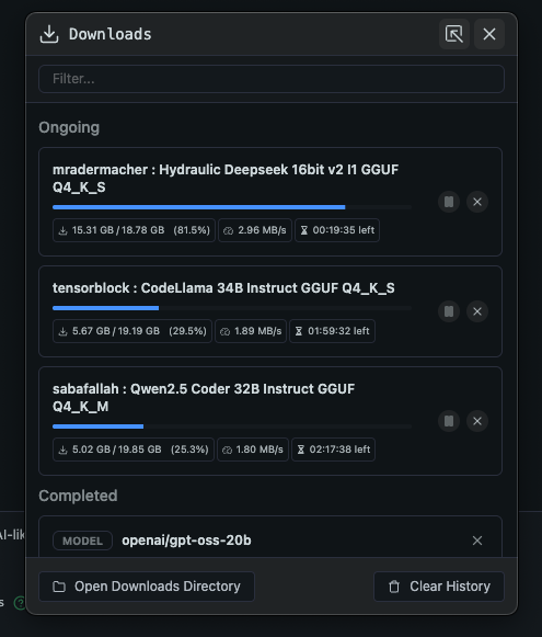 Installing local LLMs on MBP M4 Max 48Gb for heavy dev