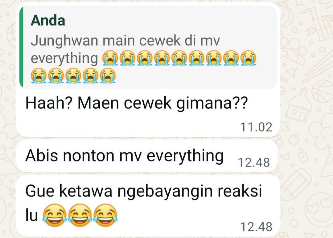 Temen ga ada akhlak begini nih 🥲
