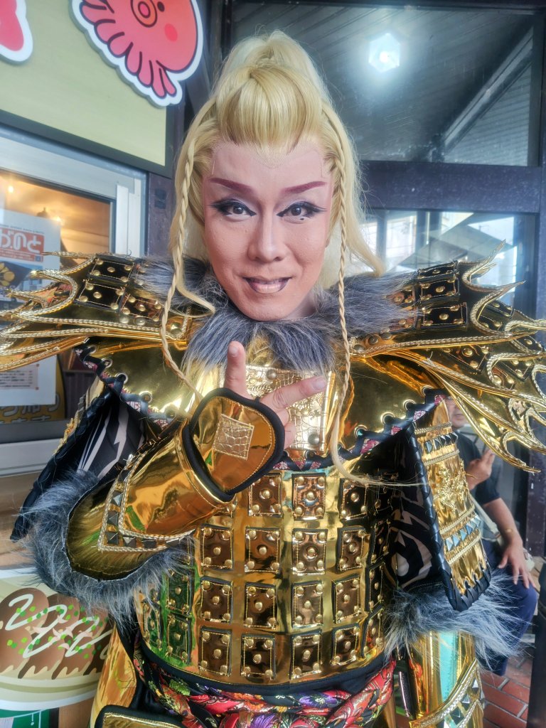 レース着物お仕立て緑レース・大衆演劇の役者様などへ♡ 冥界パトロールでーす