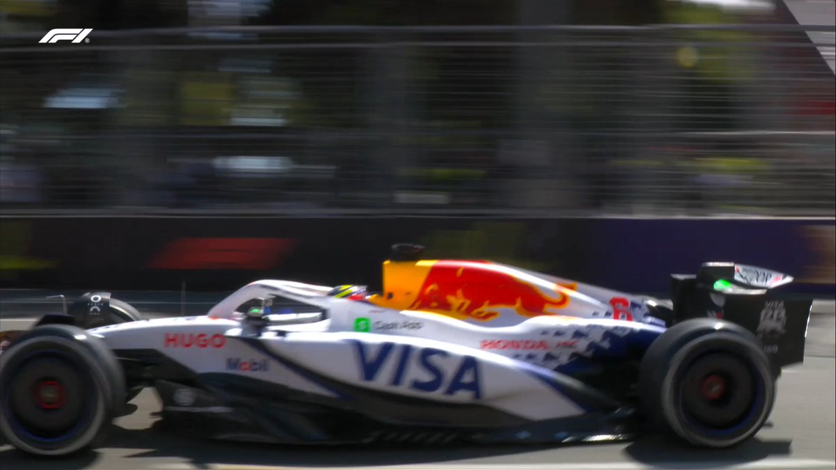 F1's tweet photo. 📻 “The wind is pushing me a lot to the right on the straight" reports Isack Hadjar

#F1 #AzerbaijanGP https://t.co/VKdN7LwtG9