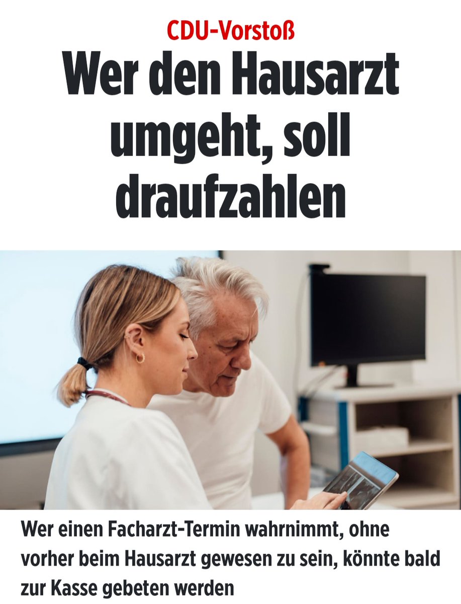 Dieses #HausarztModell ist doch völliger Schwachsinn. 
Wenn ich also Rückenschmerzen habe, gehe ich nicht direkt zum Orthopäden sondern erst zum Hausarzt, der mich dann zum Orthopäden schickt?
Zwei Arztbesuche anstatt einem?
Und DAS soll Geld SPAREN???
Schwachsinn! 🤦🏻‍♂️