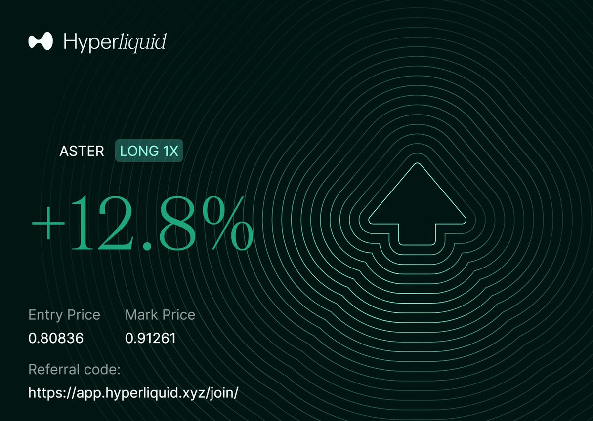 Traderorigin's tweet image. Our HL Vault is now trading $ASTER 

Come and join us app.hyperliquid.xyz/vaults/0x6aecd…