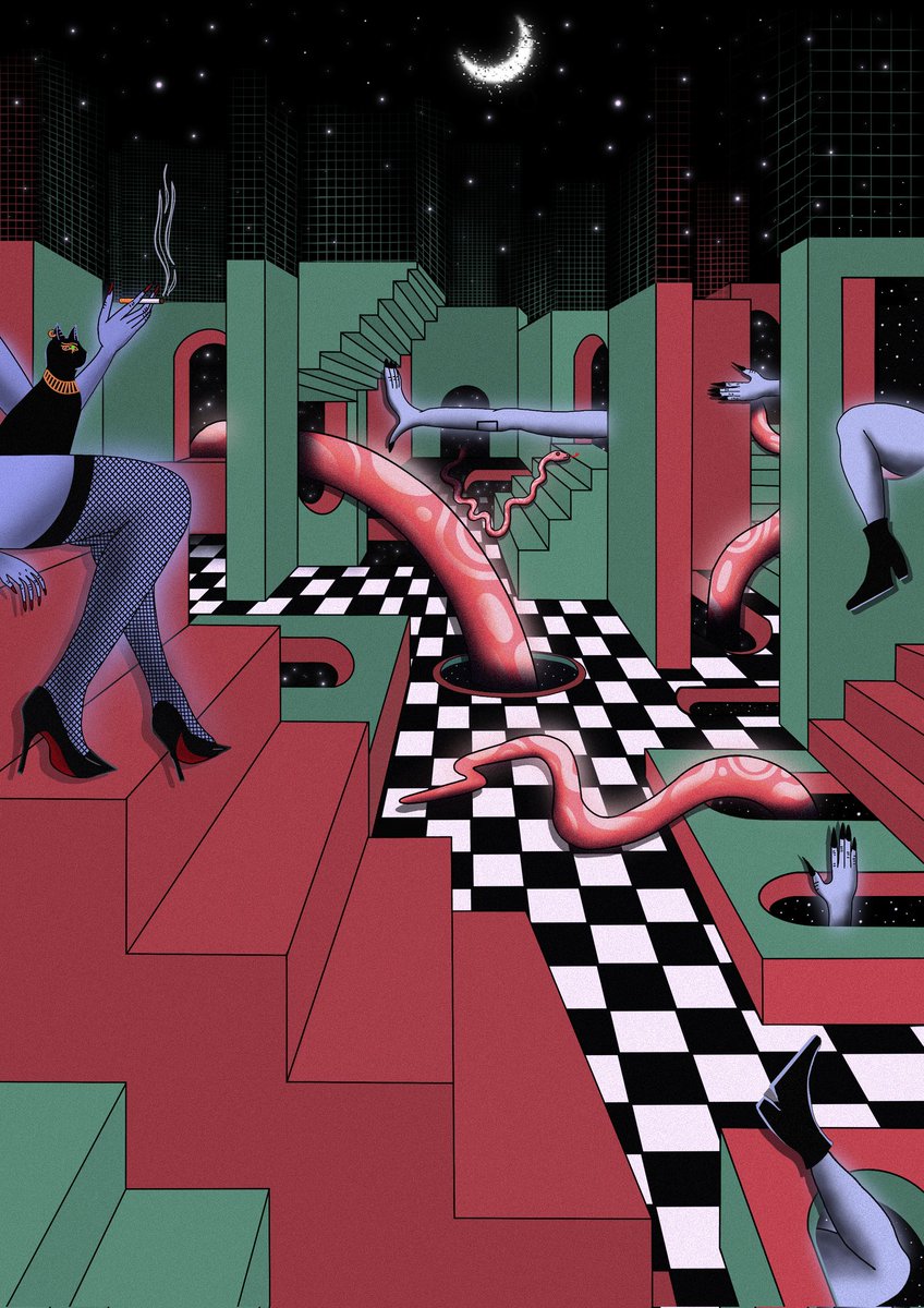 Listed 4 pieces on <a href="/foundation/">Foundation 🌐</a>  

_available at 0.1 ETH

In my works, I always try to blend fresh ideas with bold explorations of color. Hope they resonate with your eyes &amp; soul.
Link : foundation.app/@Aidaart?tab=c… 

#NFT #NFTCommunity #NFTart #NFTartist #Foundation #DigitalArt