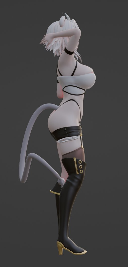 做了一隻海克莉獅

#Vtuber