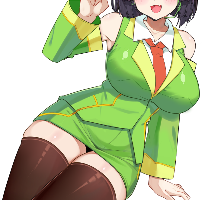 「上手く塗れたセイカさんのふともも」|魔界ぺんぎん🐧のイラスト