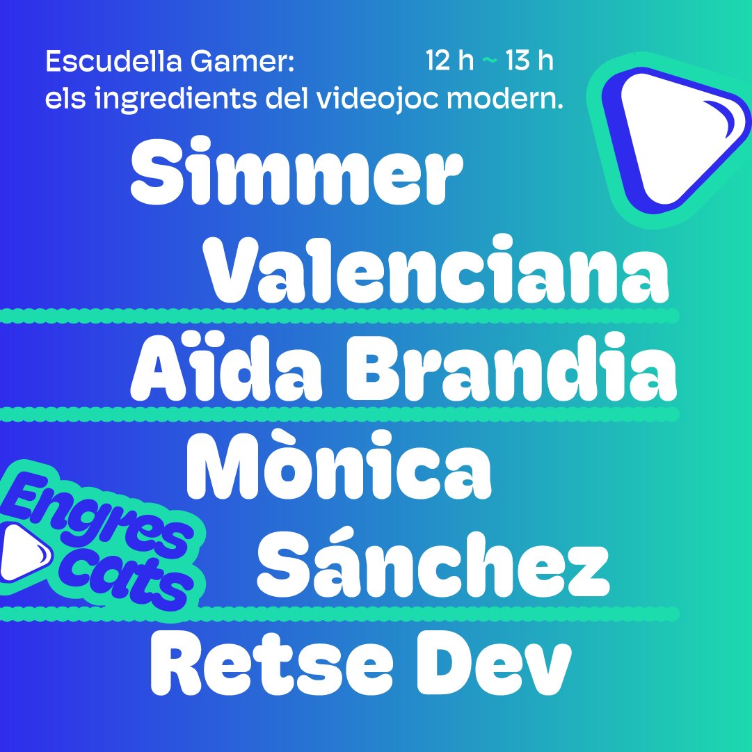 Simmer 🎮 (@simvalenciana) on Twitter photo Si tot va bé, a les 12h podreu vore en directe la xarrada! ❤️
Avui la <a href="/Retse_dev/">Retse 🏳️🌈 | Boira = O O =</a>, <a href="/LuckyJinx__/">Moni Sanz Petrilo 🌻🫧</a>, <a href="/Nymphiex/">Aïda Brandía Rodero</a> i jo mateixa vos oferirem una #EscudellaGamer de categoría a <a href="/3ngrescats/">Engrescats</a> 🔥 Si tot va bé, a les 12h podreu vore en directe la xarrada! ❤️
Avui la <a href="/Retse_dev/">Retse 🏳️🌈 | Boira = O O =</a>, <a href="/LuckyJinx__/">Moni Sanz Petrilo 🌻🫧</a>, <a href="/Nymphiex/">Aïda Brandía Rodero</a> i jo mateixa vos oferirem una #EscudellaGamer de categoría a <a href="/3ngrescats/">Engrescats</a> 🔥