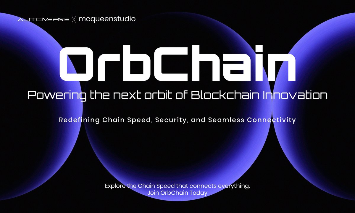 _dave_va_'s tweet image. Day 16 of my #30DaysWeb3DesignChallenge
Orbchain:
Every orbit needs momentum Energy.
Orbchain is the engine pushing blockchain beyond limits, powering the next orbit of innovation.