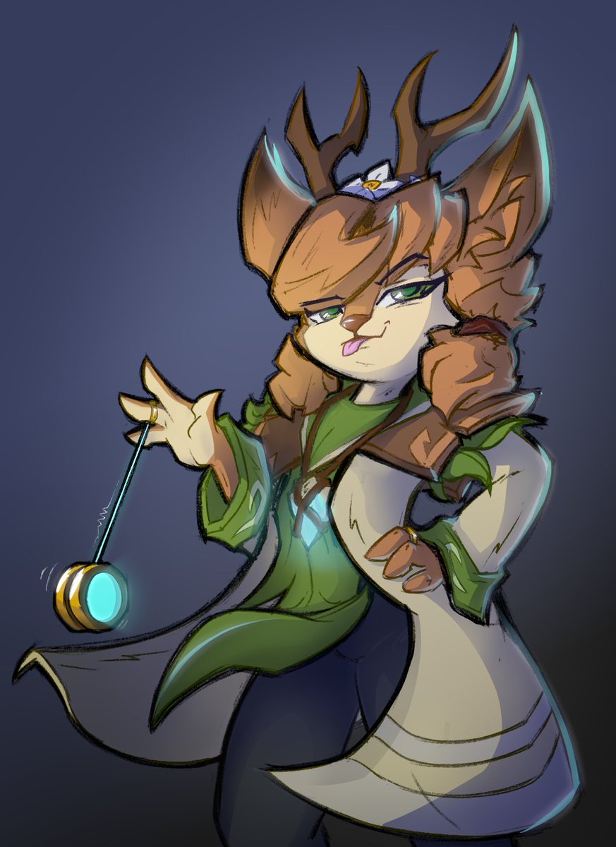 Yoyo with her iconic yoyo.
#GunfireReborn #fanart