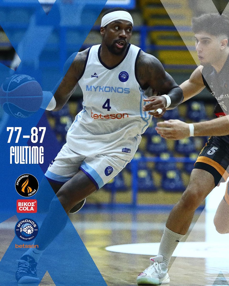 ➡️Τουρνούα «Ν.ΦΑΣΟΥΡΑΣ»
🗓️Παρασκευή 19/9/25
🏀Προμηθέας Πάτρας Βίκος Cola 
      vs Μύκονος Betsson BC

⏭️Next friendly Match:
Άρης Betsson-Μύκονος Betsson BC
Κυριακή 21/9/25 16:30
Κ.Γ. «Ανδρέας Παπανδρέου»,Περιστέρι

#mykonosbetsson #mykonosbc #preseason #StoiximanGBL