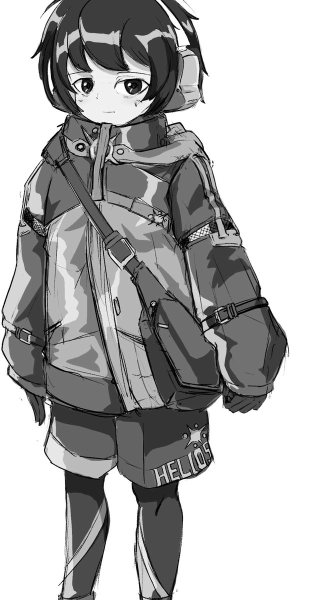 新キャラのラフ
(※ファーガルじゃないです)