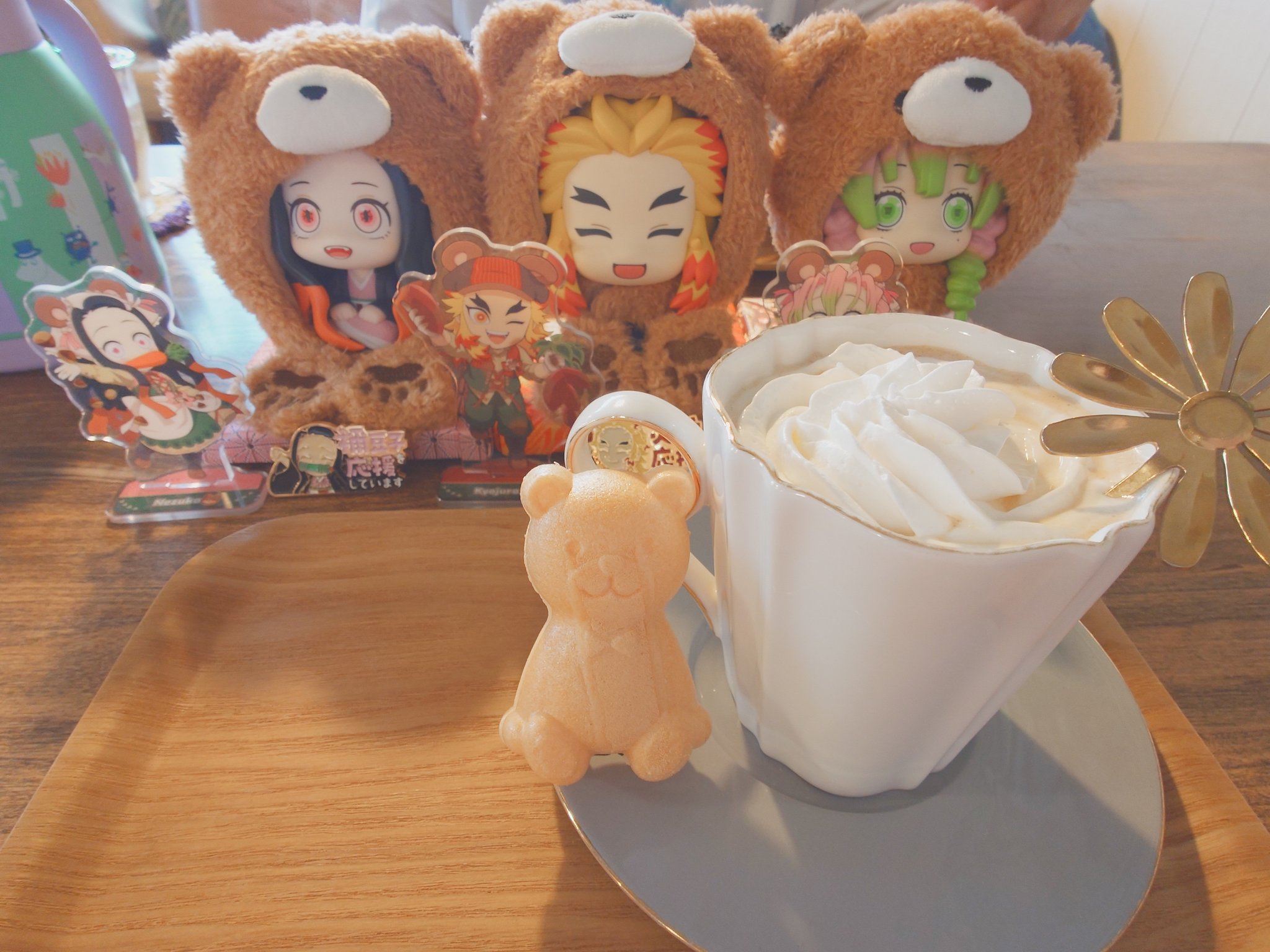 確認◡̈*.。ミニクマちゃんプレート♡スプーン♡オーダー受け付け トークショー Thank you 秋葉原UDX