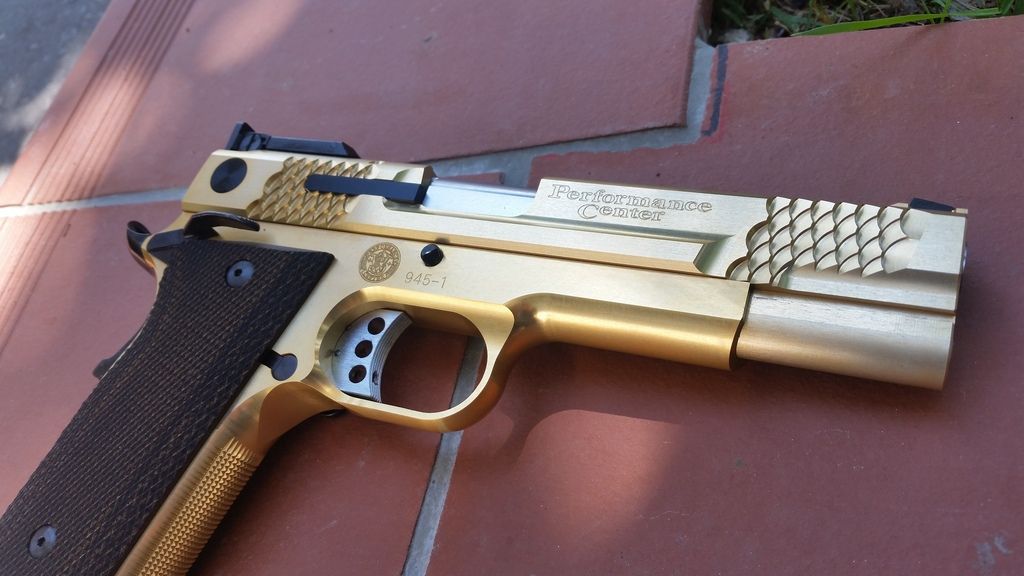 KSC S&amp;W M945 with Zeke CNC aluminum kit.