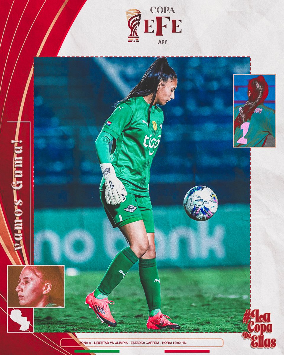 CHOQUE DE ALBINEGRAS⚔️

COPA EFE | ZONA A | Fecha 3

Libertad🆚Olimpia 
🏟️ CARFEM
⏰ 16:00 hs

· Las Gumarelas se enfrentan a las franjeadas con quienes comparten la punta con 6  pts. cada una

· El partido de la tarde de hoy dará de que hablar, se sacarán chispas

#VamosGuma🏁🥬