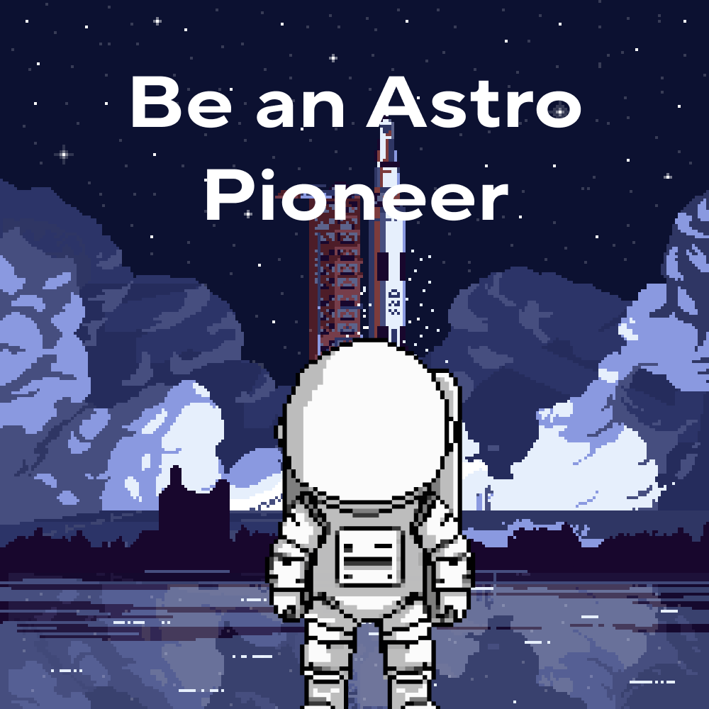 AstroGamesWeb3's tweet image. 🚀 Early players get the biggest rewards.
Will you be among the pioneers of AstroGames? 👨‍🚀