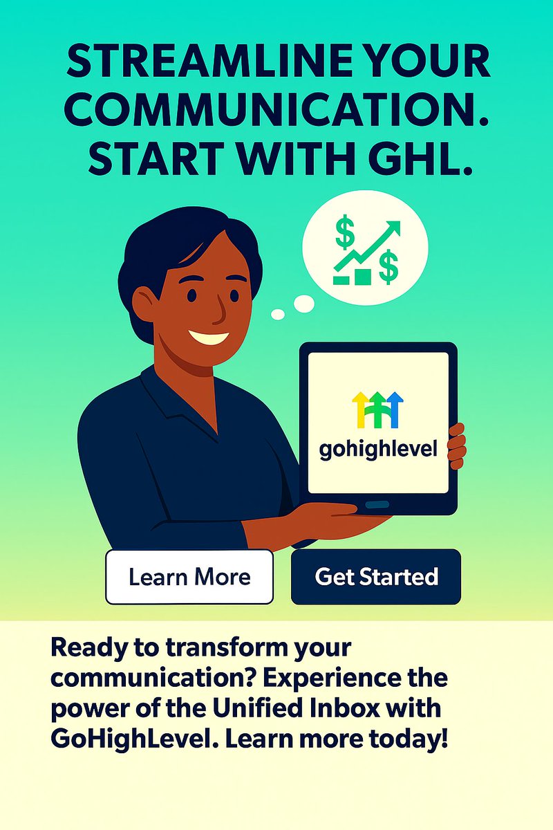light3dstudio's tweet image. Imagine a world where your leads are automatically nurtured, appointments are booked without manual follow-up, and customers receive personalized communication at every step all running on autopilot. 

GoHighLevel&apos;s powerful Workflows are the engine behind this dream.