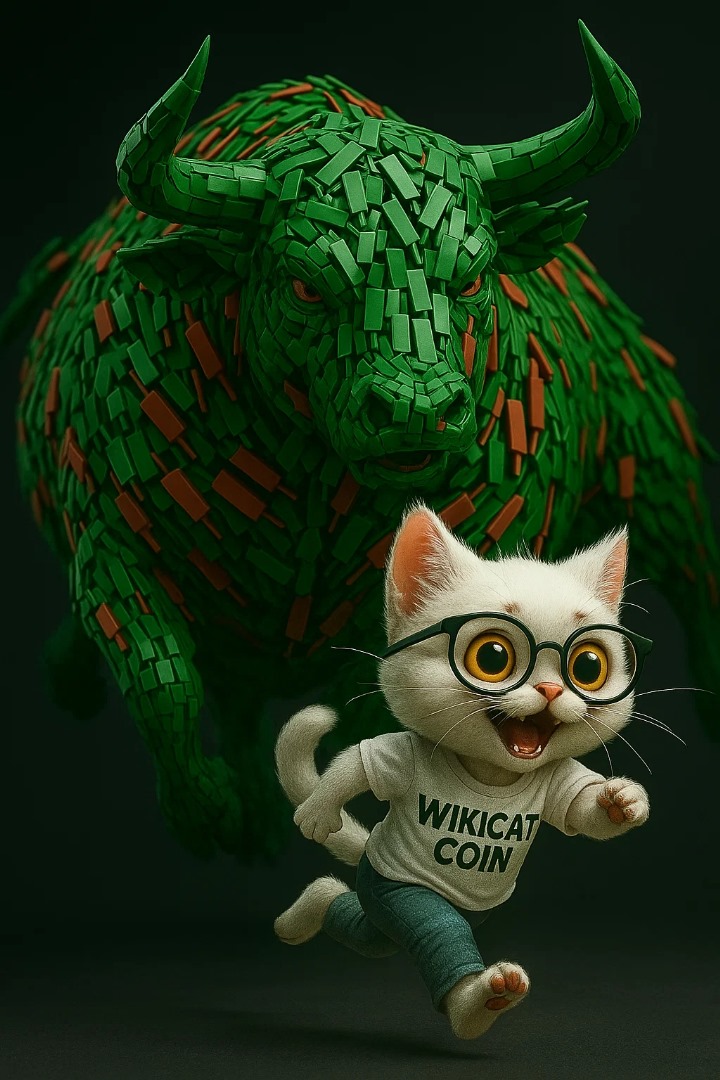 DrCEO9's tweet photo. @LayahHeilpern And the $WKC bullrun is here to stay... 
Meow... Catch me if you can... https://t.co/37CR6NIdOz