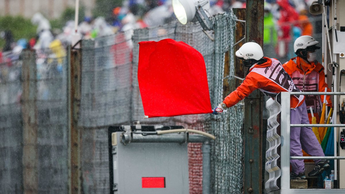 RBR_Daily's tweet photo. 2025 Baku Qualifying has broken the record for most Red Flags in a qualifying session (6). https://t.co/zQajL5tEgh