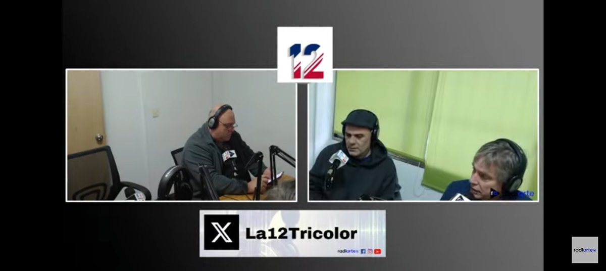 Se viene un nuevo programa de <a href="/La12Tricolor/">La 12 TRICOLOR</a> con invitados de lujo. Prendete desde las 11 am. Te esperamos !!